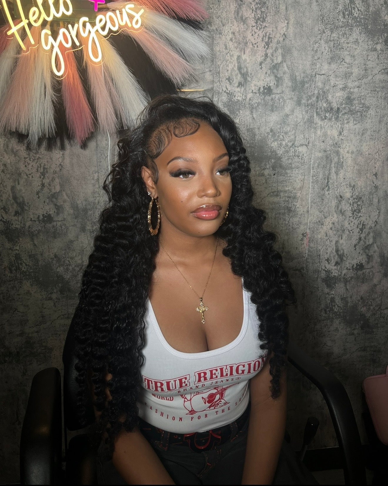 Virgin Indian Burmese Curly